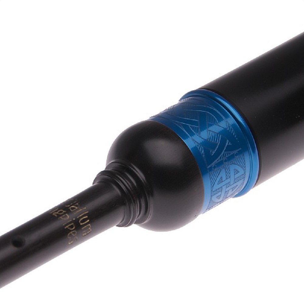 McCallum PC7 TECHNO Blackwood Dudelsack-Übungsflöte - Blau